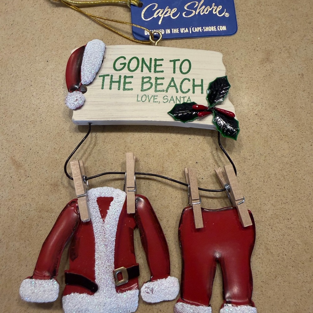 Cape Shore Christmas Ornament